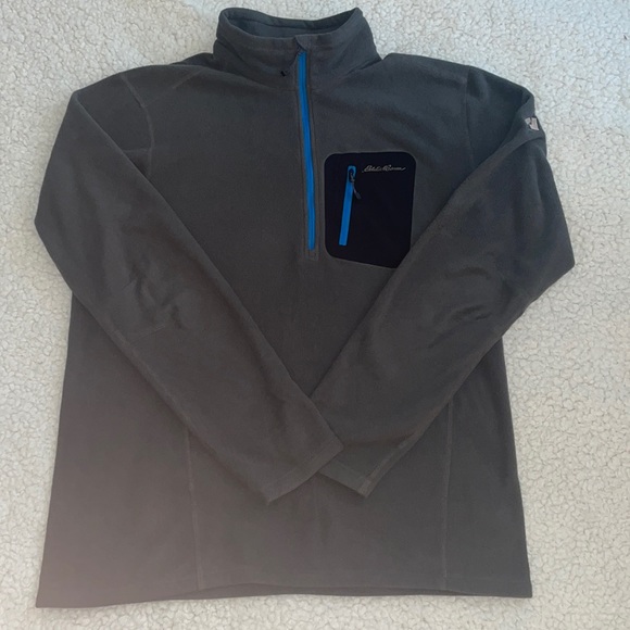 Eddie Bauer 3/4 Zip FLEECE - Picture 1 of 2